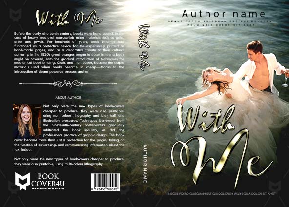 Romance-book-cover-design-With me-front