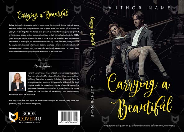 Romance-book-cover-design-Carrying Beautiful-front
