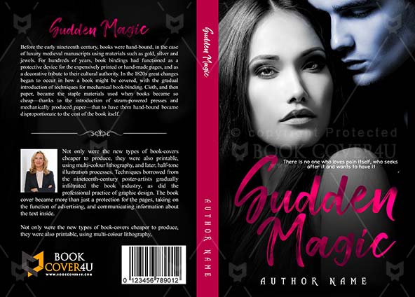 Romance-book-cover-design-Sudden Magic-front
