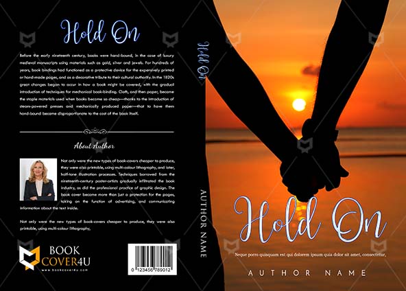 Romance-book-cover-design-Hold on-front