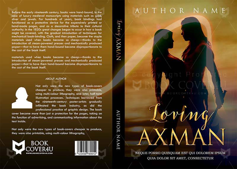 Romance-book-cover-design-Loving Axman-front