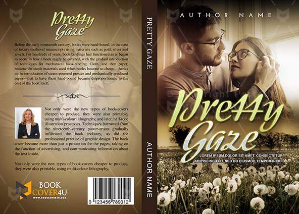 Romance-book-cover-design-Pretty Gaze-front