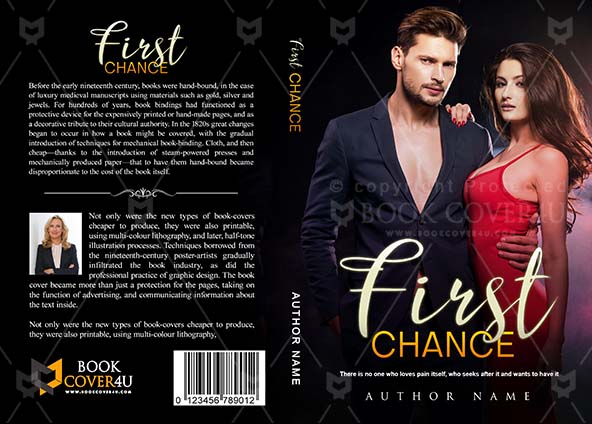 Romance-book-cover-design-First Chance-front