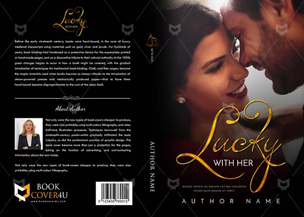 Romance-book-cover-design-Lucky With Her-front