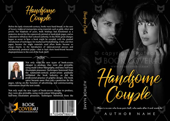 Romance-book-cover-design-Handsome Couple-front