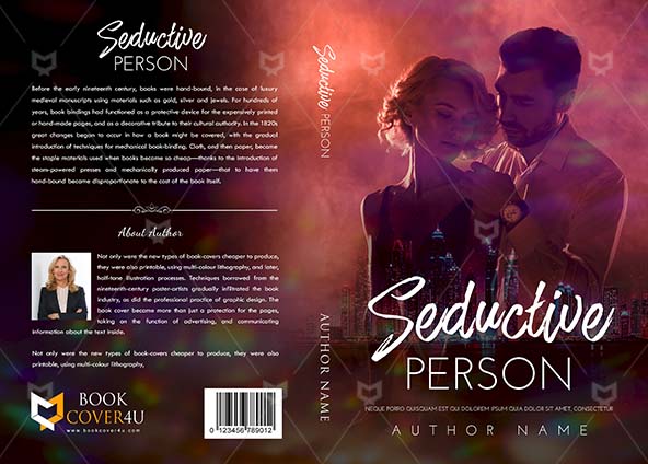 Romance-book-cover-design-Seductive Person-front