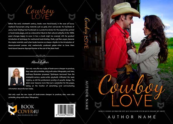 Romance-book-cover-design-Cowboy Love-front