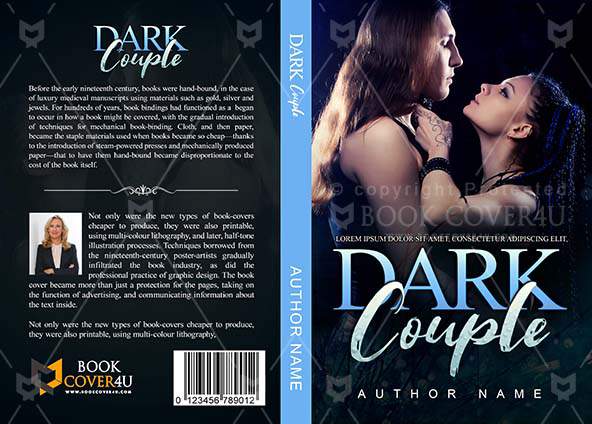 Romance-book-cover-design-Dark Couple-front