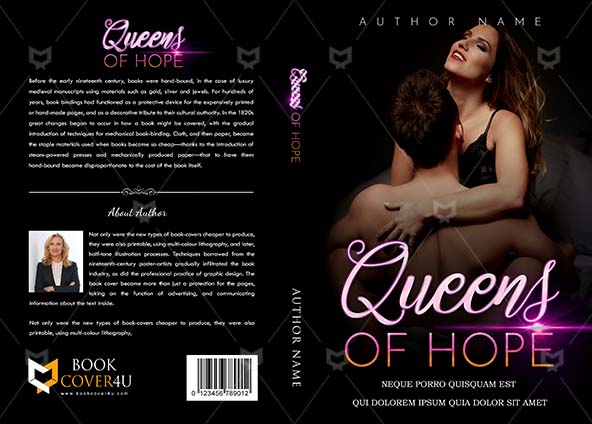 Romance-book-cover-design-Queens Of Hope-front