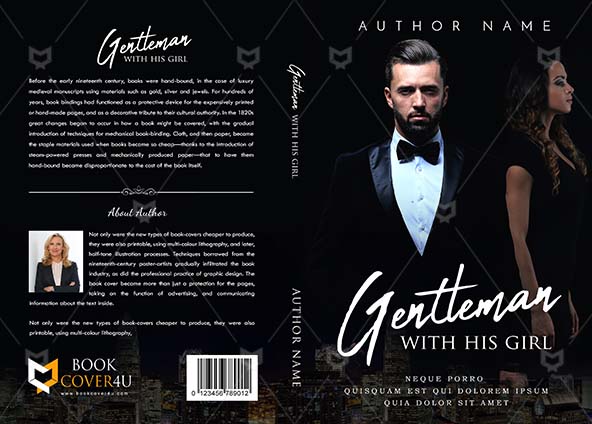Romance-book-cover-design-Gentleman With His Girl-front