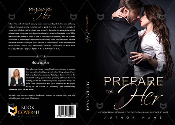Romance-book-cover-design-Prepare For Her-front