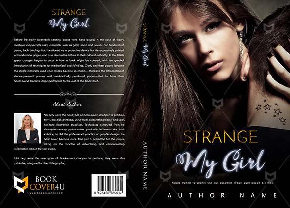 Romance-book-cover-design-Strange My Girl-front