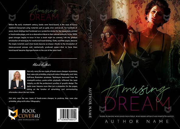Romance-book-cover-design-Amusing Dream-front