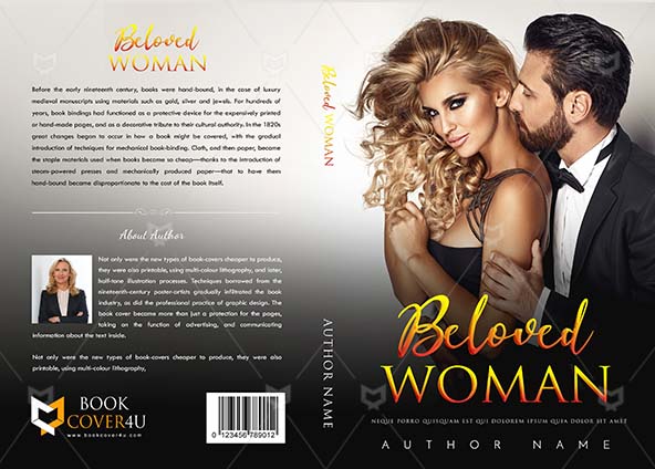 Romance-book-cover-design-Beloved Woman-front