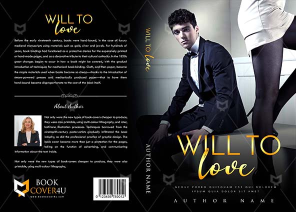 Romance-book-cover-design-Will To Love-front