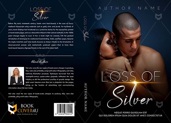 Romance-book-cover-design-Loss Of Silver-front