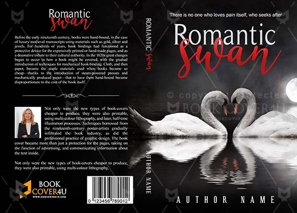 Romance-book-cover-design-Romantic Swan-front