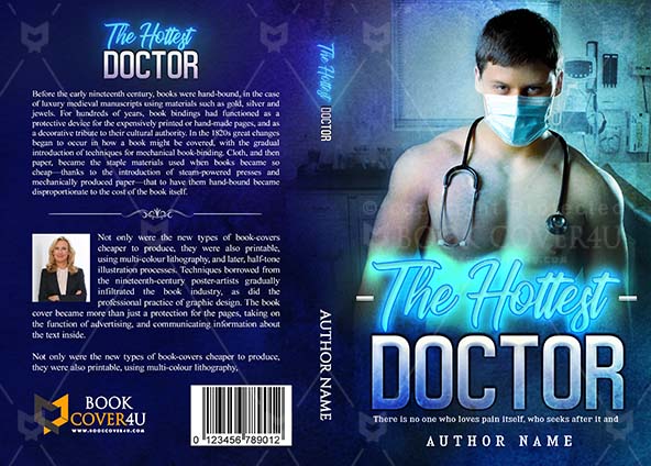 Romance-book-cover-design-The Hottest Doctor-front