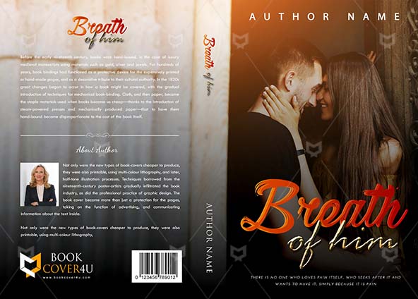 Romance-book-cover-design-Breath Of Him-front
