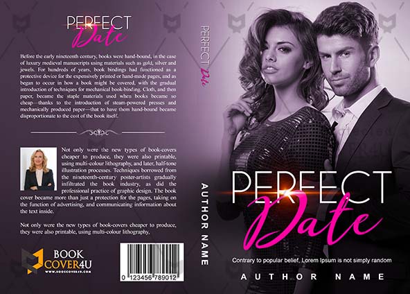 Romance-book-cover-design-Perfect Date-front