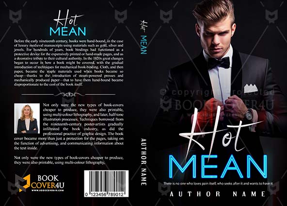Romance-book-cover-design-Hot Mean-front
