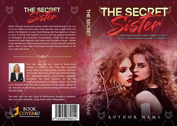 Romance-book-cover-design-The Secret Sister-front