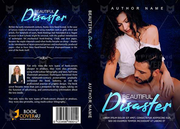 Romance-book-cover-design-Beautiful Disaster-front