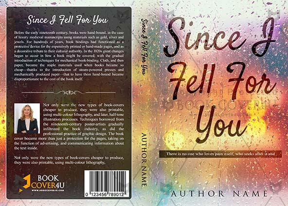 Romance-book-cover-design-Since I Fell For You-front