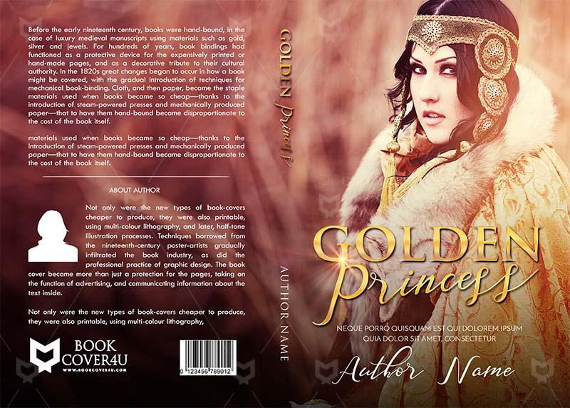 Romance-book-cover-design-Golden Princess-front