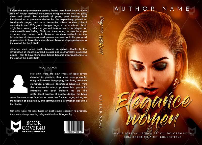 Romance-book-cover-design-Elegance Women-front