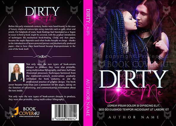 Romance-book-cover-design-Dirty Like Me-front