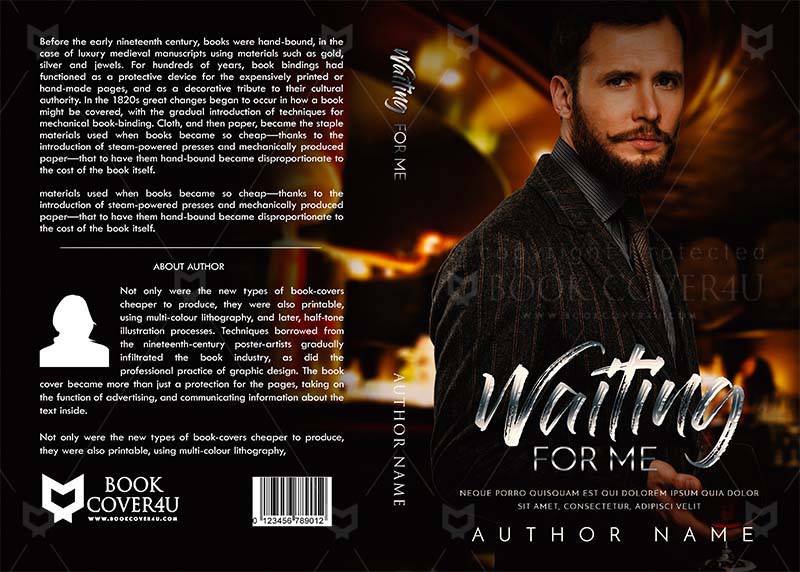Romance-book-cover-design-Waiting for Me-front