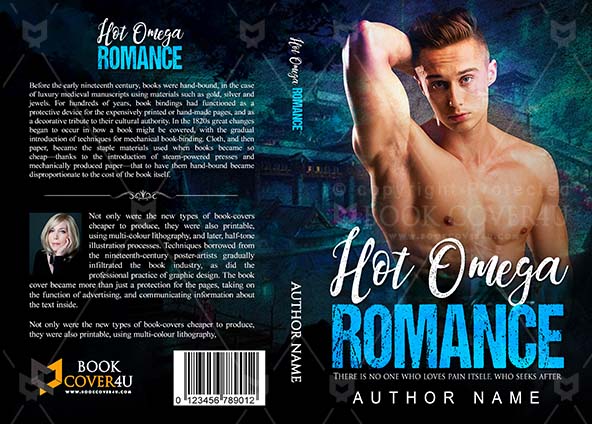Romance-book-cover-design-Hot Omega Romance-front