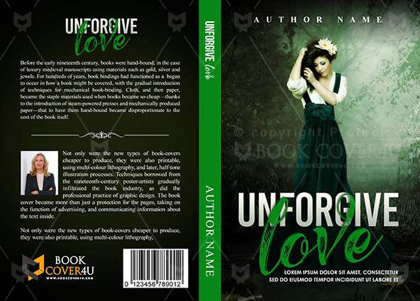 Romance-book-cover-design-Unforgive Love-front
