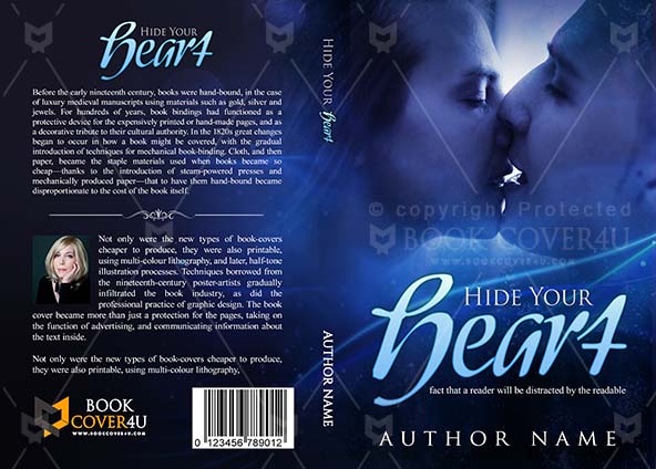 Romance-book-cover-design-Hide Your Heart-front
