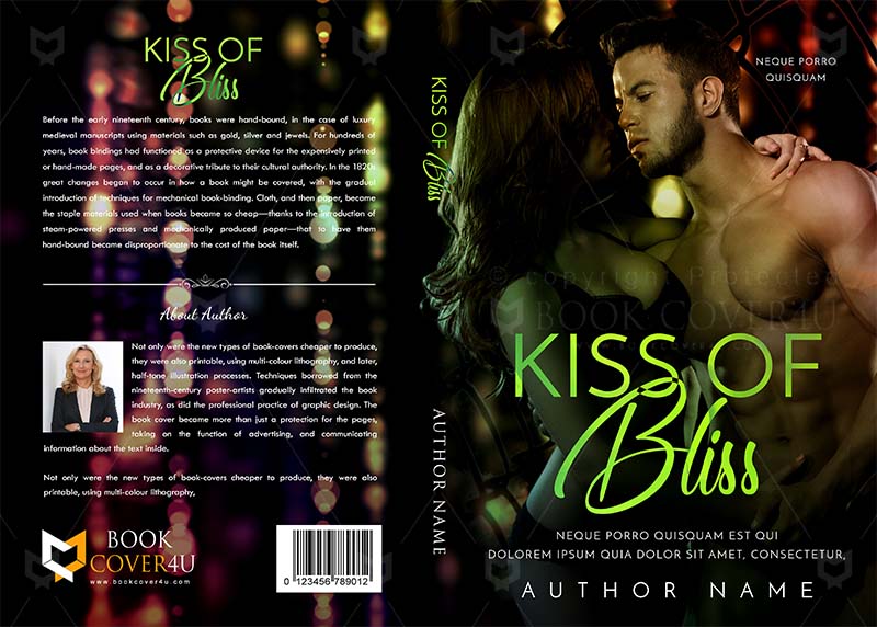 Romance-book-cover-design-Kiss of Bliss-front