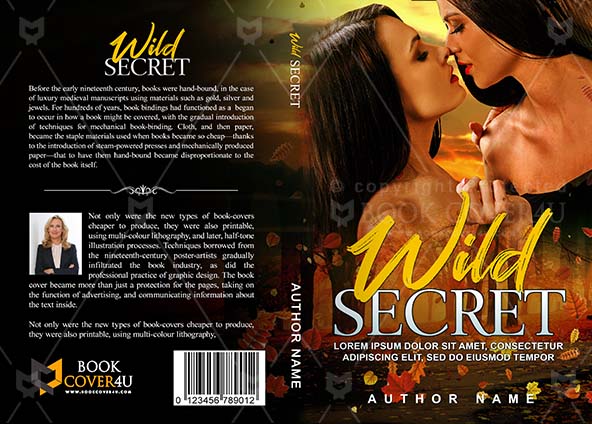 Romance-book-cover-design-Wild Secret-front