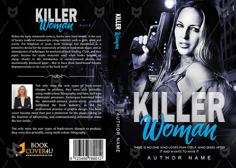 Fantasy-book-cover-design-Killer Woman-front