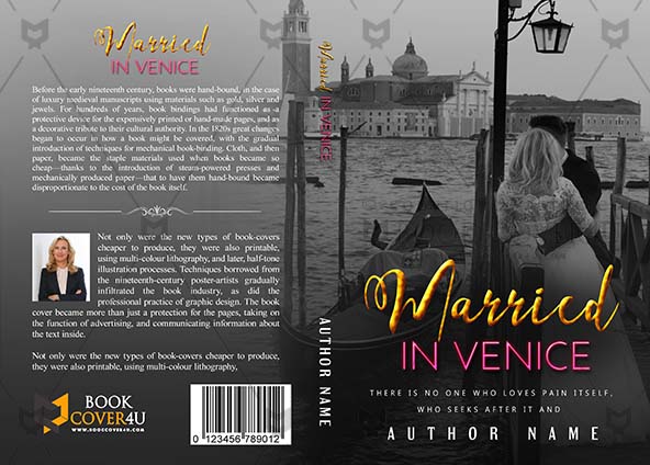Romance-book-cover-design-Married In Venice-front