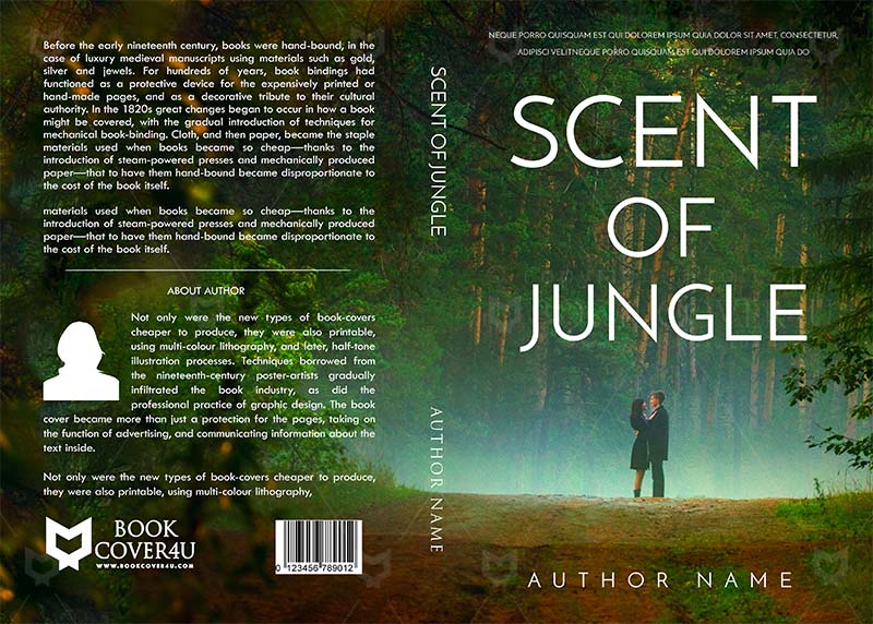 Romance-book-cover-design-Scent of Jungle-front
