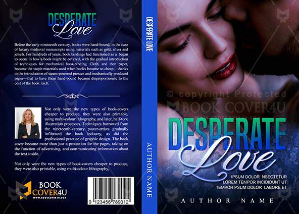 Romance-book-cover-design-Desperate Love-front
