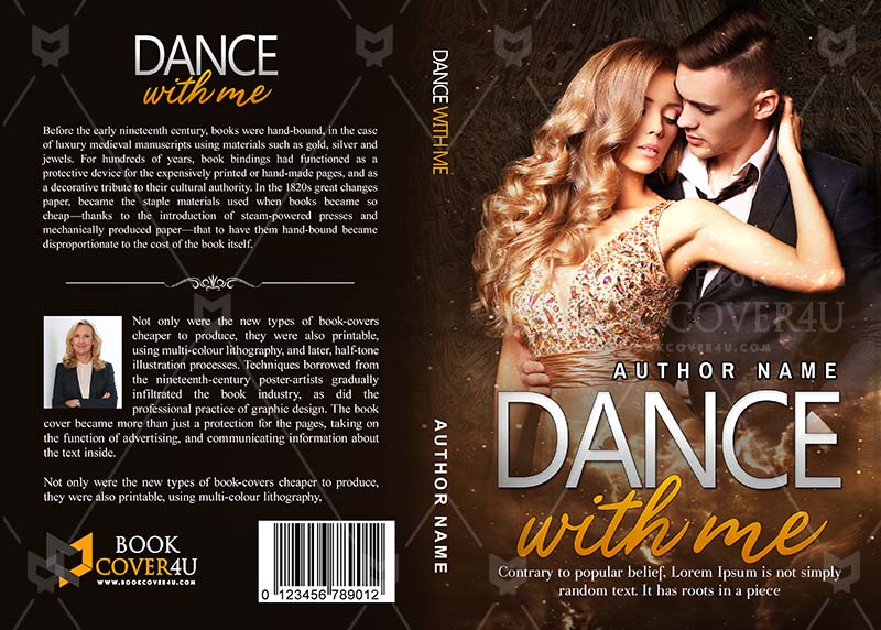 Romance-book-cover-design-Dance With Me-front