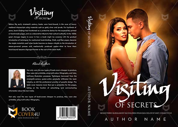 Romance-book-cover-design-Visiting Of Secret-front
