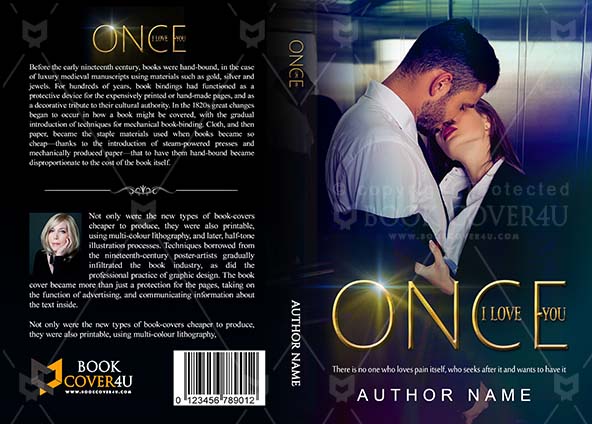 Romance-book-cover-design-Once I Love You-front