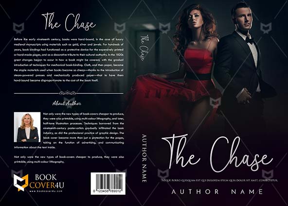 Romance-book-cover-design-The Chase-front