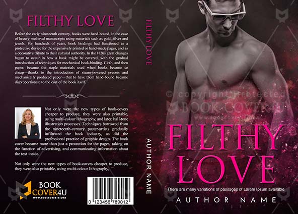 Romance-book-cover-design-Filthy Love-front