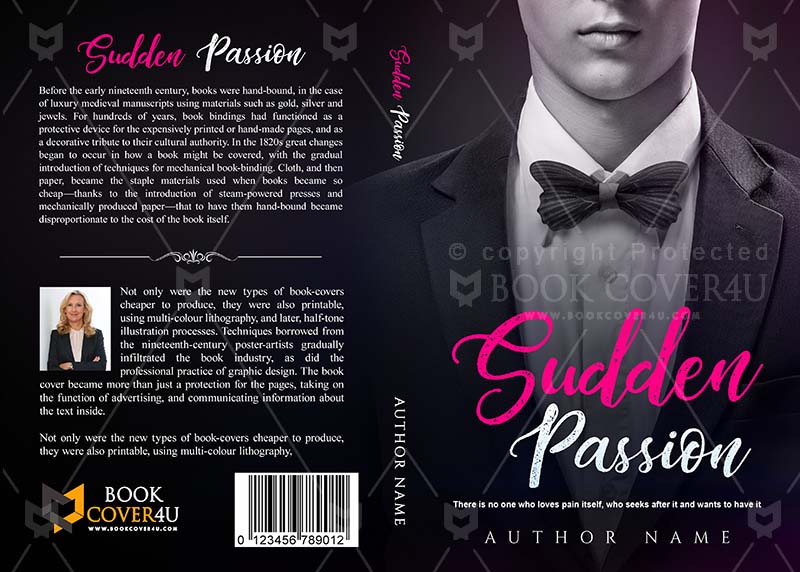 Romance-book-cover-design-Sudden Passion-front