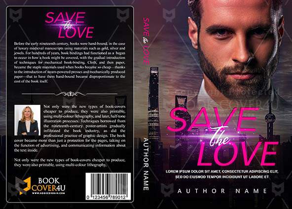 Romance-book-cover-design-Save The Love-front