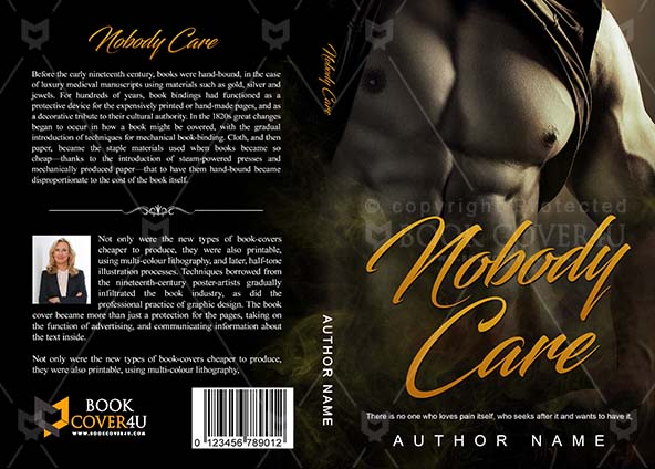 Romance-book-cover-design-Nobody Care-front