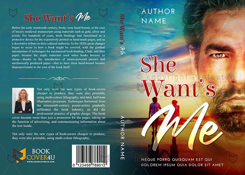 Romance-book-cover-design-She Wants Me-front